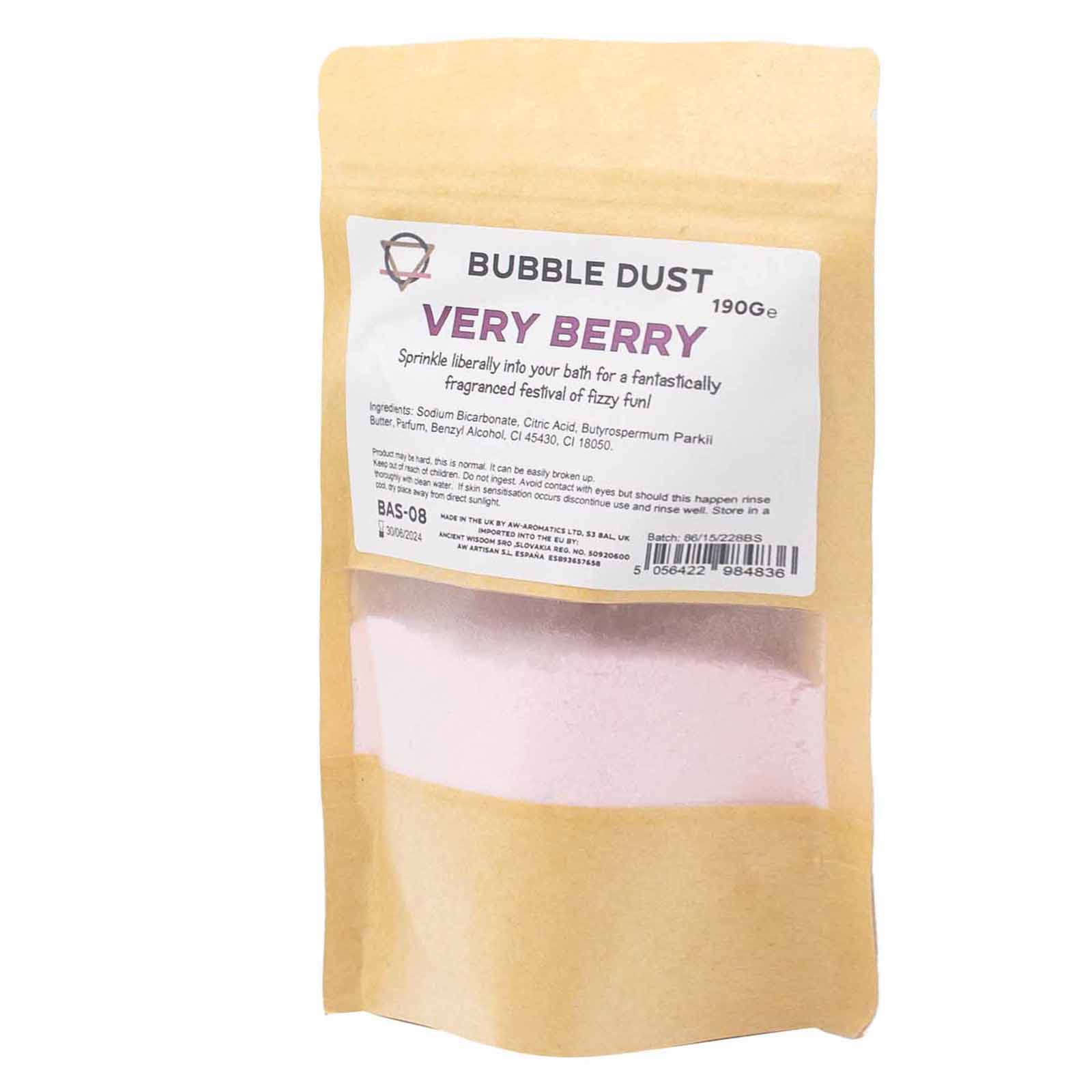 Very Berry Bath Dust 200g (BAS-08)