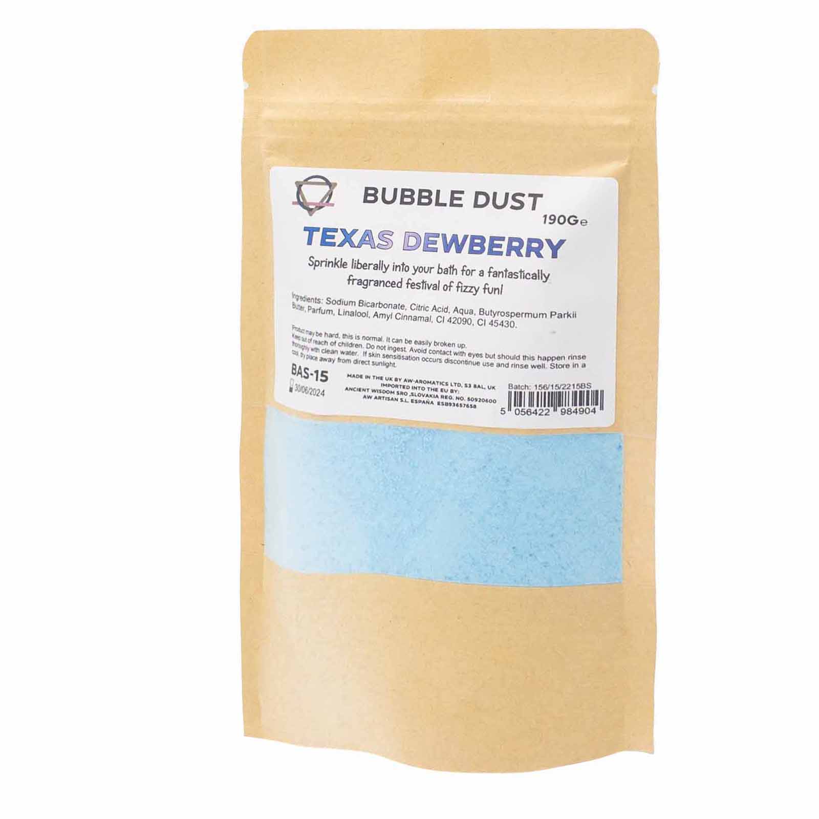 Texas Dewberry Bath Dust 200g (BAS-15)