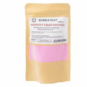 Raspberry & Black Pepper Bath Dust 200g  (BAS-30)
