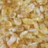 Pack of 24 Tumble Stones - Citrine Quartz Grade A  (TBm-65)