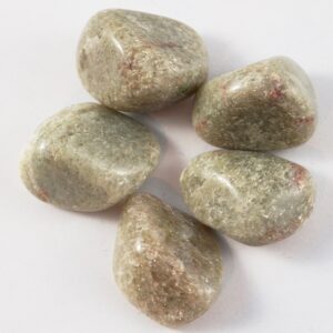 Pack of 24 Tumble Stones - White Aventurine L  (TBm-66)
