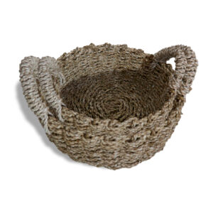 Natural Seagrass Basket - Set of 2  (NBA-01)
