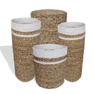 Seagrass Set - 2 Vase & 2 Bins  (NVA-01)