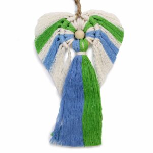 Macrame Angel - Earth  (MacA-02)