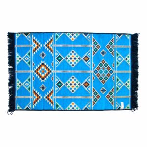 Kilim Rug 125x80 cm - Sky Blue  (KRug-01)