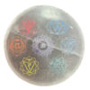 Medium Charging Plate 10cm - Chakra Design (col)  (SelCP-05)