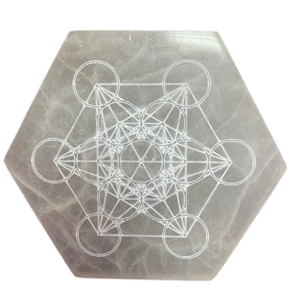 Hexagonal Charging Plate 18cm - Direction & Decision  (SelCP-11)