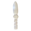 Selenite Lrg Ritual Knife - Spiral (25cm)  (SelK-05)