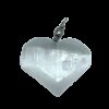 Selenite Heart Pendant  (SelPen-01)