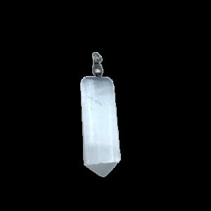 Selenite Obelix Pendent (SelPen-03)
