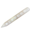 Selenite Wand - (Point one End) 7 Chakra (14-16cm)  (SelW-13)