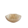 Selenite Hex Bowl - 15cm  (SelB-09)