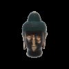 Small Antique Brass Buddha Head  (BFF-27)