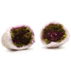 Coloured Calsite Geodes - Natural Rock - Pink & Gold  (CCGeo-05)