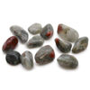 Bag of 12 Medium African Tumble Stones - Bloodstone - Sephtonite  (ATumbleM-19)