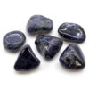 Bag of 6 Large African Tumble Stones - Sodalite - Pure Blue  (ATumbleL-15)