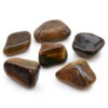 Bag of 6 Large African Tumble Stones - Tigers Eye - Varigated  (ATumbleL-20)