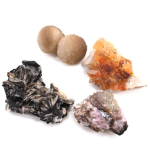 Mineral Specimens - Mixed Pieces (approx 24 pieces)  (MinSP-08)