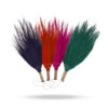 Set 4 - Pampas Long Broom - Vivid colours  (NPB-01)
