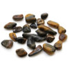 Bag of 24 Small African Tumble Stones - Tigers Eye - Varigated  (ATumbleS-20)