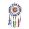 Small Dreamcatcher (22x56cm) - Pastel Rainbow  (DRDC-04)