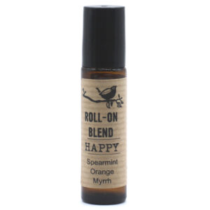 10ml Roll On Essential Oil Blend - HAPPY  (ACREBL-06)