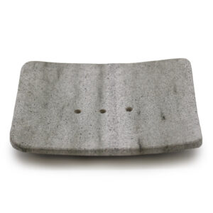 Square Shaped Ziolit Stone Soap Dish (SSD-09)