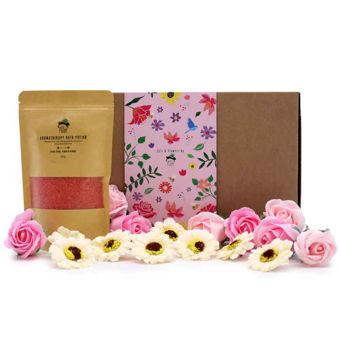 Wild Hare Salt & Flowers Set- Passion  (SSSet-03)