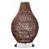 Rattan Table Lamps - Dark Brown  (RTL-02)