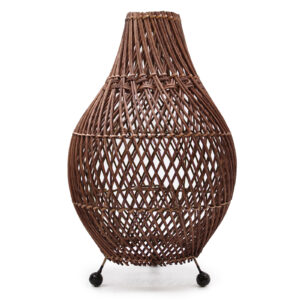 Rattan Table Lamps - Dark Brown (RTL-02)