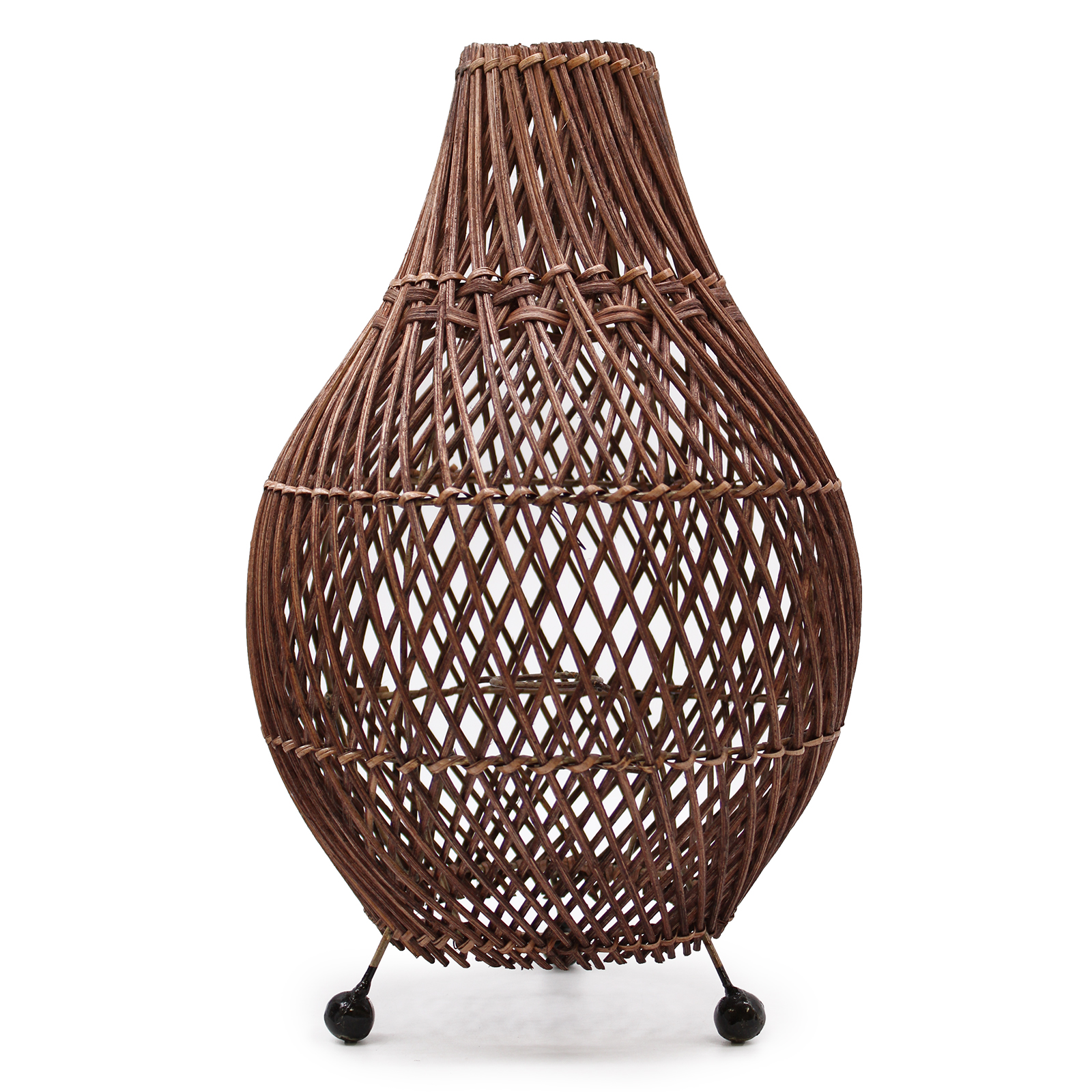 Rattan Table Lamps - Dark Brown  (RTL-02)