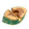 Lrg Gamal Wood Phone Holder - Greenwash  (NMH-03)