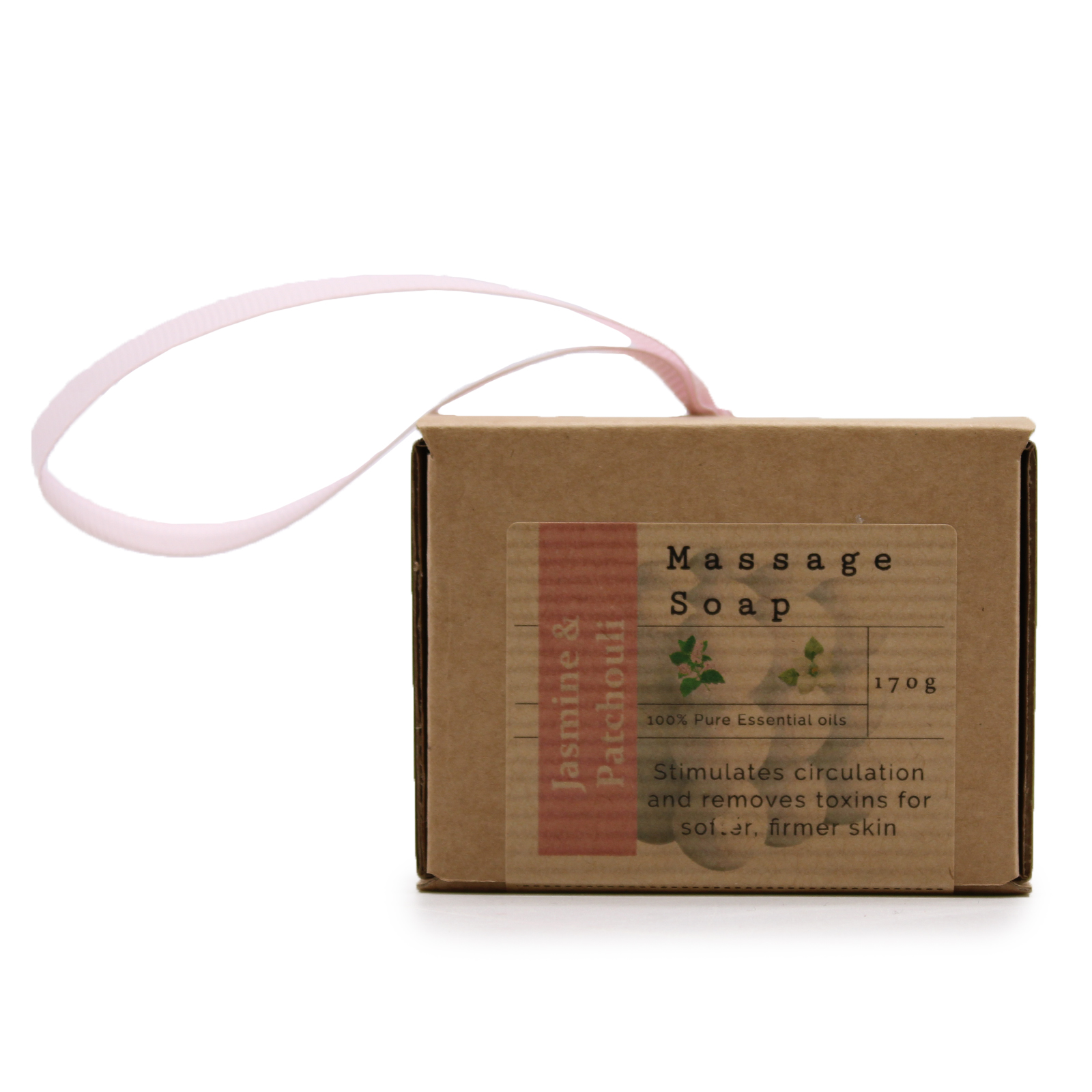 Boxed Single Massage Soaps - Jasmine & Patchouli  (MSPS-03)
