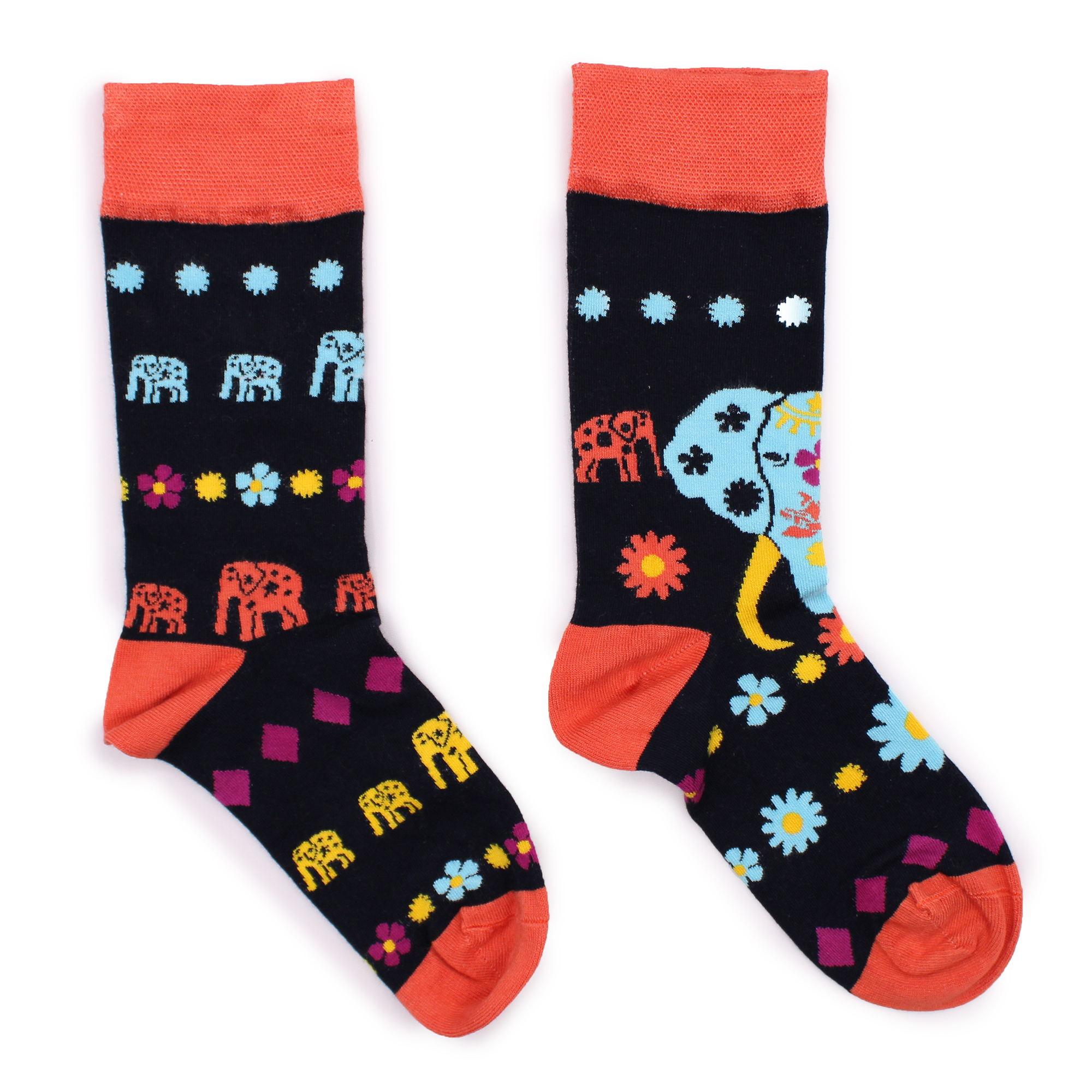 Hop Hare Bamboo Socks (41-46) - Lucky Elephant  (BamS-02M)
