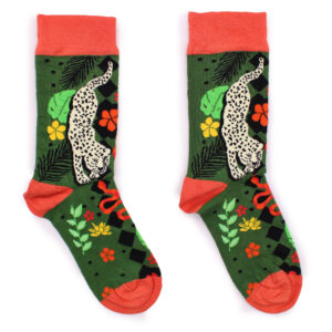 Hop Hare Bamboo Socks (41-46) - Bali Jungle  (BamS-24M)
