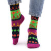 Hop Hare Bamboo Socks (36-40) - Yoga Poses  (BamS-03F)