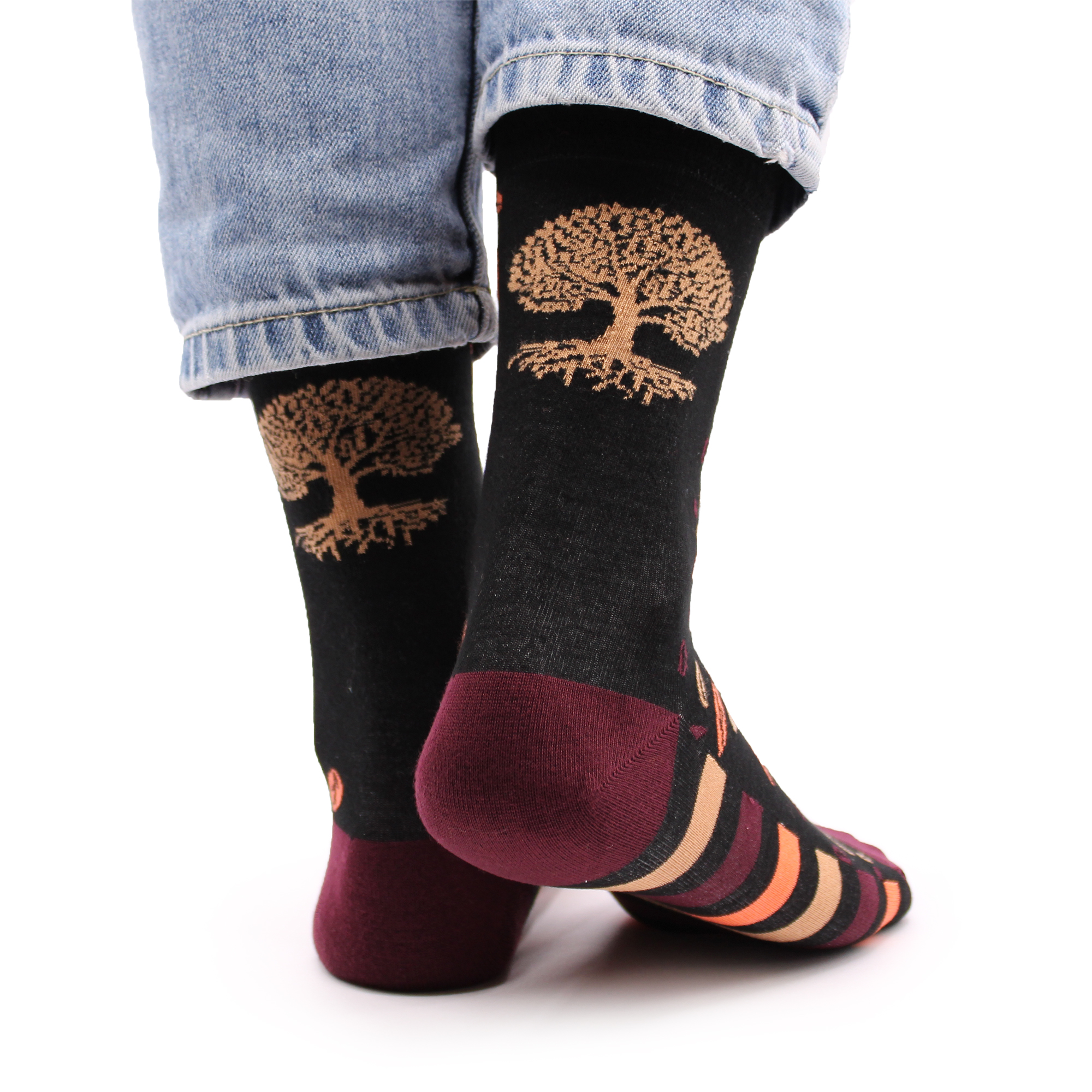 Hop Hare Bamboo Socks (36-40) - Tree of Life  (BamS-04F)