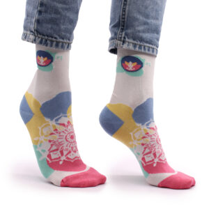 Hop Hare Bamboo Socks (36-40) - Meditation  (BamS-07F)