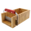 Wooden Soap Loaf Cutter Set - Wavy and Straight Cutter  (HMS-48)