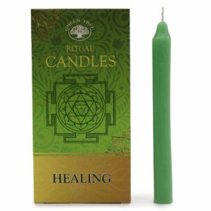 Set of 10 Spell Candles - Healing  (SCand-04)