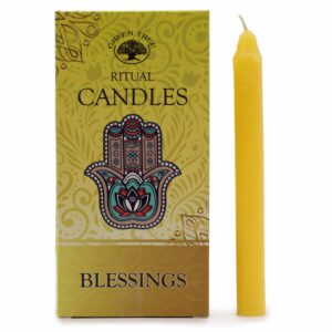 Set of 10 Spell Candles - Blessings  (SCand-06)