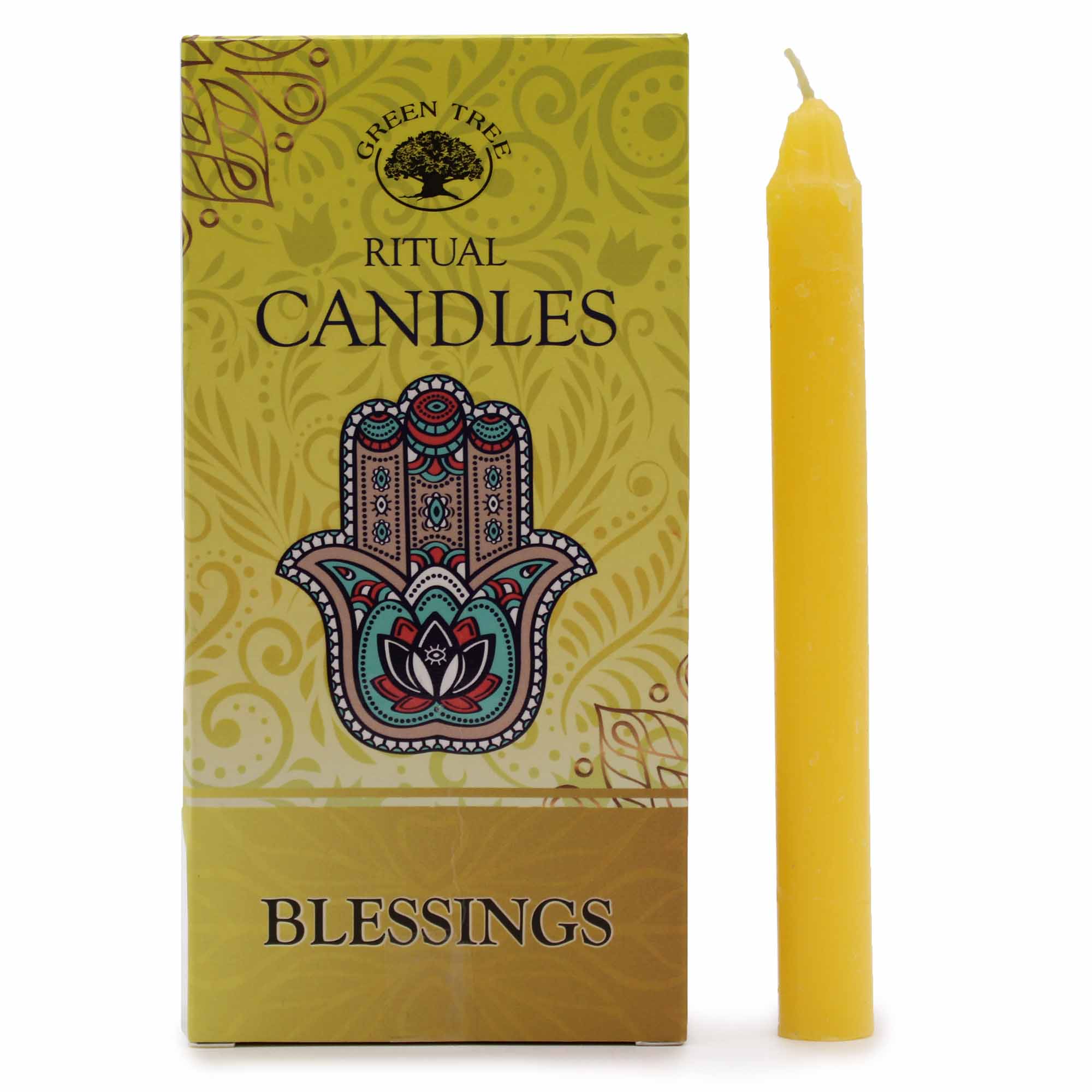 Set of 10 Spell Candles - Blessings  (SCand-06)