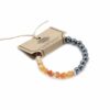 Faceted Gemstone Bracelet - Magnetic Carnelian  (FGemB-07)