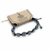 Magnetic Hematite Shamballa Bracelet -  Hexagon Skulls  (MHSB-03)