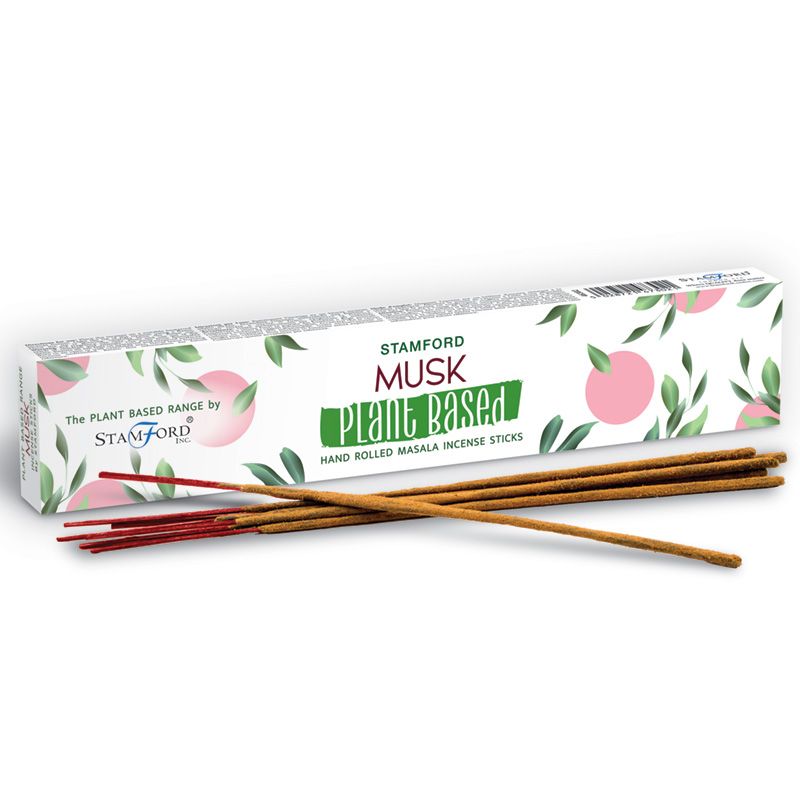 Plant Based Masala Incense Sticks - Musk  (SPBMi-08)
