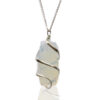 Cascade Wrapped Necklace - Rough Opalite  (IGJ-15)