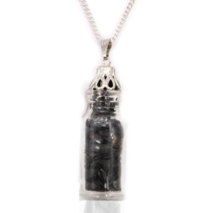 Bottled Gemstones Necklace - Black Onyx (IGJ-19)