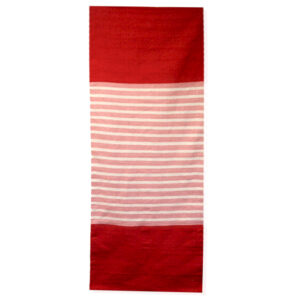 Indian Cotton Rug - 70x170cm - Red/Pink  (ICR-04)
