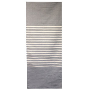 Indian Cotton Rug - 70x170cm - Grey (ICR-01)