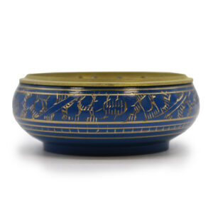 Chakra Charcoal Incense Jar - Third Eye  (BCI-02)